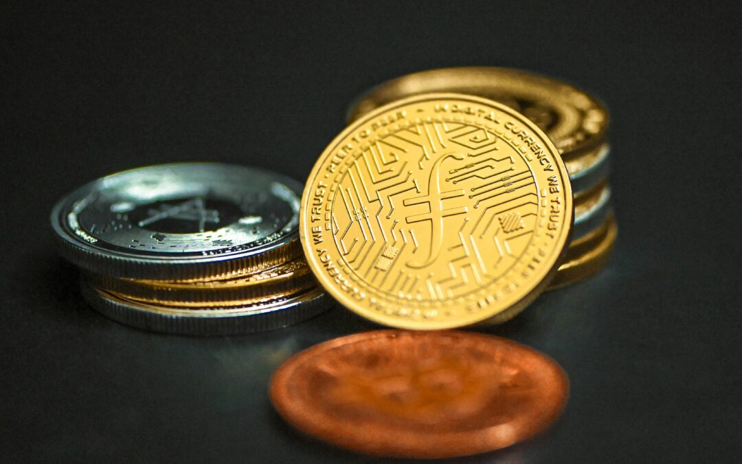 A stack of coins that coin specialists can tell are real or fake.